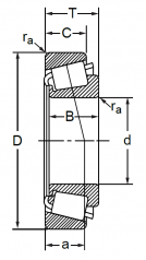 Подшипник Ступичные подшипники Подшипник 07100S/07210X по выгодным ценам Горно-Алтайск